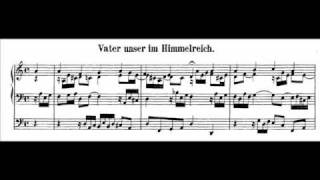 JS Bach  BWV 636  Vater unser im Himmelreich [upl. by Anelat938]