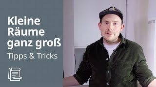 Kleine Räume einrichten  IKEA Tipps amp Tricks [upl. by Meldon]