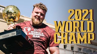 2021 SBD Worlds Strongest Man Winner  Tom Stoltman [upl. by Pry]