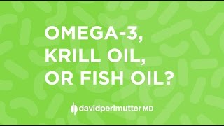 Omega3 Krill Oil or Fish Oil [upl. by Cinimmod]