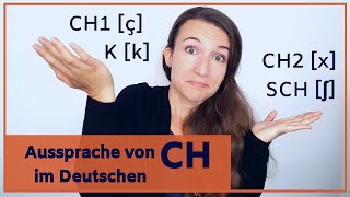 6 Lektion 6 der Laut CH ch  Deutsche Aussprache verbessern  akzentfrei Deutsch sprechen [upl. by Nednerb]