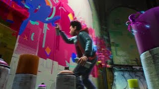 SpiderMan Into the SpiderVerse Graffiti scene [upl. by Emalia681]