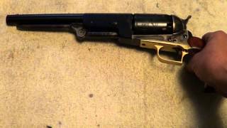 Colt 1847 Walker 44 Percussion Revolver [upl. by Valerlan79]