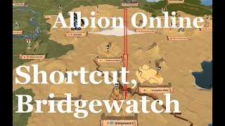 Albion Online  Caerleon to Bridgewatch fast almost safely [upl. by Akaya]