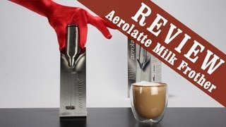 Aerolatte Milk Frother  Exclusive Review [upl. by Allys823]