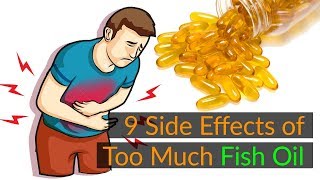 9 Little Known Side Effects of Too Much Fish Oil  side effects of fish oil capsule [upl. by Sacci]