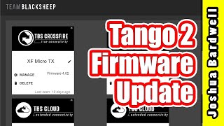 TBS Tango 2 500 mW Firmware Update How To [upl. by Asilav]