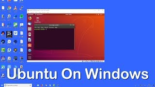 How to Install Linux Ubuntu 1804 LTS on Windows 10 [upl. by Rollet]