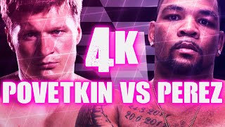 Alexander Povetkin vs Mike Perez Highlights 4K [upl. by Slifka722]