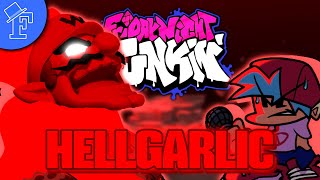 FNF Vs Tricky Mod  HELLGARLIC HELLCLOWN with WARIO LAUGHING [upl. by Anadal999]