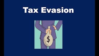 What is Tax Evasion [upl. by Artina985]