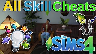 The SIms 4 Skill Cheats Full List and How to Use Them [upl. by Iren]