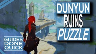 Genshin Impact Dunyu Ruins Puzzle Guide [upl. by Dimitri]