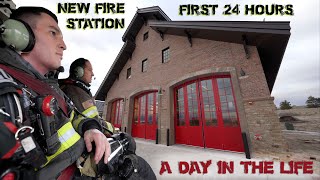 First 24 Hours in a New Fire Station  A Day in the Life [upl. by Chlores]