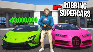 101 Ways to Rob Dealerships in GTA 5 RP [upl. by Letnahc]