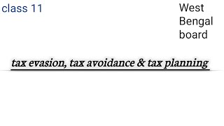 Tax Evasion vs Tax Avoidance vs Tax Planning Know the Difference The multi focus hub [upl. by Dunn273]