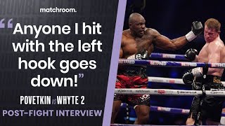 REVENGE Dillian Whyte KOs Alexander Povetkin in the fourth [upl. by Helbonnas]