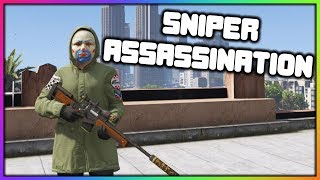 GTA 5 Roleplay  Sniper Assassination  RedlineRP [upl. by Aribold]