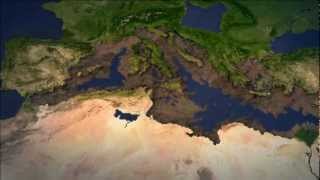 Isolation and partial desiccation of the Mediterranean  the onset of the Messinian Salinity Crisis [upl. by Dlorej]