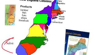 Economics of the New England Colonies [upl. by Aketal951]