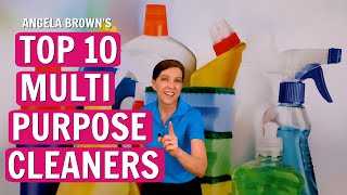 Angela Browns Top 10 Multi Purpose Cleaners [upl. by Alel]