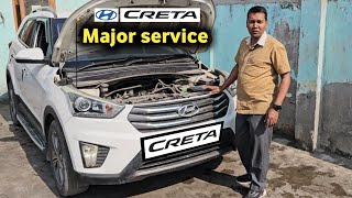 Hyundai Creta petrol Major Service [upl. by Temirf156]