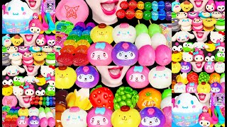 ASMR RELAY RACE SANRIO COMPILATION MUKBANG 산리오 먹방 [upl. by Aytac]