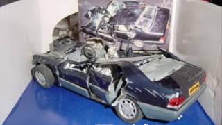 Wrecked model cars [upl. by Wolcott]