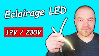 COMMENT FAIRE UN ECLAIRAGE LED 12V SUR MESURE [upl. by Forta625]