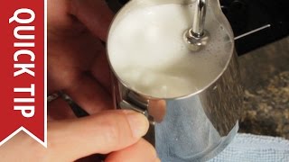 How to AutoFroth Milk for Lattes [upl. by Abigail117]