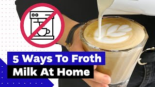 How To Froth Milk At Home Best Milk Frothers Review [upl. by Blood198]