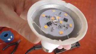 Réparation lampe LED en 3 minutes [upl. by Ecerahc]