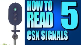 How To Read Signals On The CSX Part 5  ABS Signals [upl. by Lebyram]