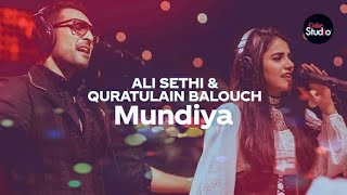 cokestudio Mundiya  Ali Sethi amp Quratulain Balouch  Coke Studio Season 12  Episode 6 [upl. by Alliehs]