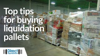 Top Tips for Buying Liquidation Pallets of Returned Merchandise [upl. by Drarehs]