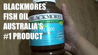 BLACKMORES From Australia  Fish Oil 1000mg 400 Capsules Unboxing Detail [upl. by Ruhnke]