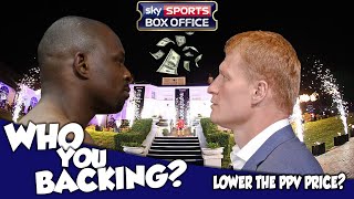 Dillian Whyte vs Alexander Povetkin Worth £20 or should the price GO DOWN Who You Backing [upl. by Grunberg]