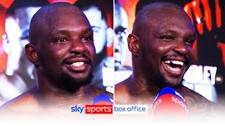 quotI can beat ANYONEquot  Dillian Whyte reacts to his 4th round demolition of Alexander Povetkin [upl. by Amehr701]