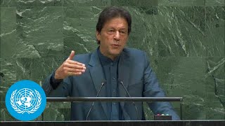 🇵🇰 Pakistan  Prime Minister Addresses General Debate 74th Session [upl. by Ddarb124]