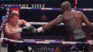 Dillian Whyte vs Alexander Povetkin REMATCH FULL FIGHT recap [upl. by Polinski218]