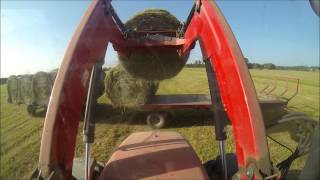 Fenaison 2014 ramasache de botte GoPro [upl. by Tezil]