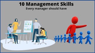 Management skills  10 Management skills every manager should have [upl. by Patman]