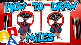 How To Draw Miles Morales [upl. by Burns684]