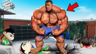 Franklin Becomes Strongest Ever But Shinchan And Pinchan Refuse To Believe In GTA 5 [upl. by Assehc]