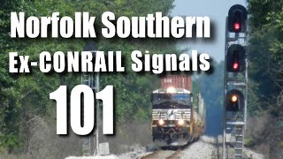 NS conrail Signals 101 [upl. by Quincy]